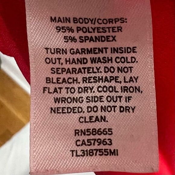 Leith Red / Orange Tank Dress - Picture 7 of 12